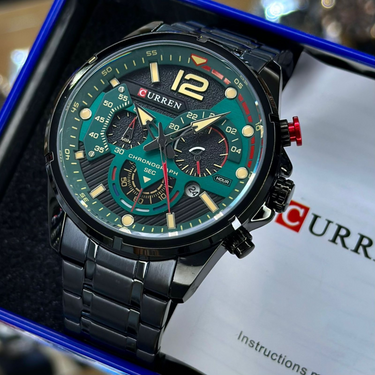 CURREN 8395 NEGRO VERDE